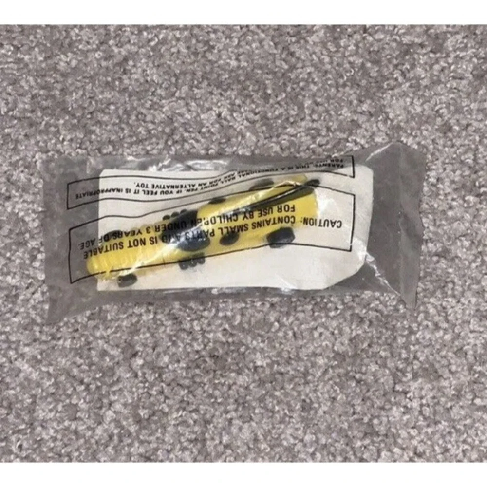Wendy's 1992 ROCKET WRITERS Pullback Car BALLPOINT Pen‎ Yellow/Black NEW